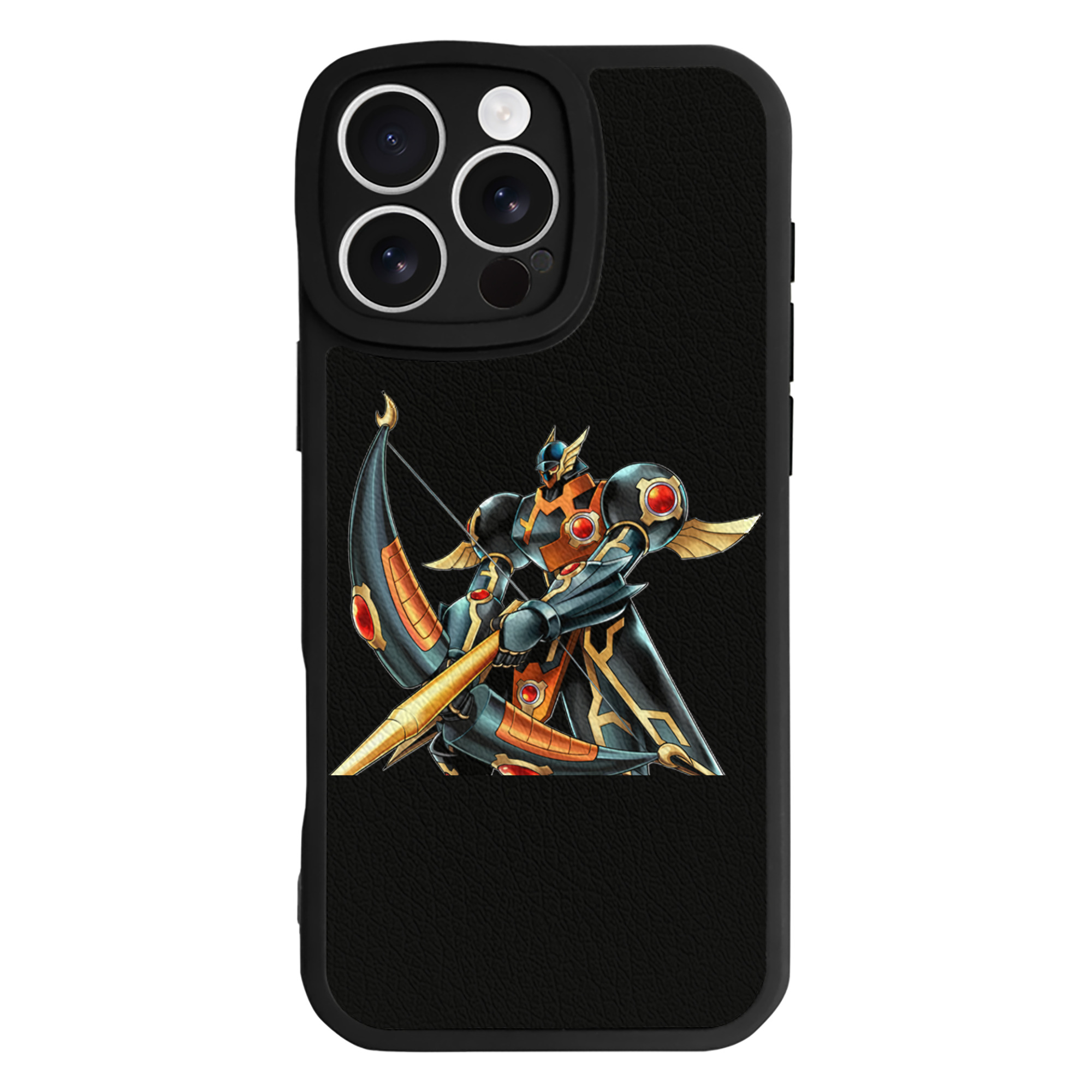 （画像用） 遊☆戯☆王 Yu-Gi-Oh! 【iPhone 16シリーズ対応】シリコンスマホケース（レザー調） 材質：シリコン
